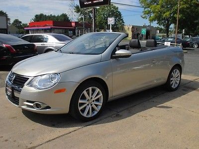 Volkswagen : Eos Komfort LOW MILE FREE SHIPPING WARRANTY LOADED 1 OWNER CLEAN CARFAX 5 SPEED TURBO