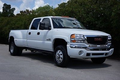 GMC : Sierra 3500 SLT, Full Option, TV, Roof, Leather, Extra Clean 6.6 l duramax diesel texas owned full option tv roof serviced new tires