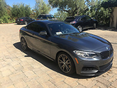 BMW : 2-Series m235 Gray with red interior. A twin turbo v6 engine. 1500 miles. Mint condition.