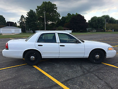 Ford : Crown Victoria Police Interceptor 2009 ford crown victoria police interceptor p 71 flexfuel 99 000 miles clean