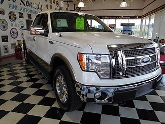 Ford : F-150 Lariat 2012 ford f 150 supercab 4 door lariat 4 x 4 heated cooled leather 5.0 l v 8