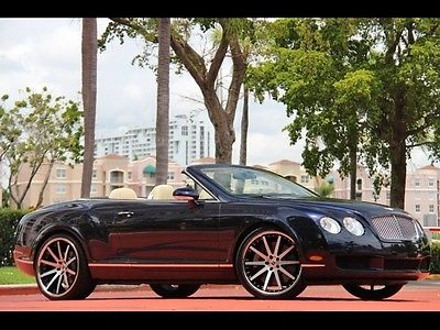 Bentley : Continental GT C BLUE ONLY 39K $676.00 A MONTH 2008 MAGNOLIA INTERIOR BIRDS EYE WOOD CONVERTIBLE
