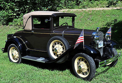 Ford : Model A SPORT COUPE 1931 ford model a sport coupe nice