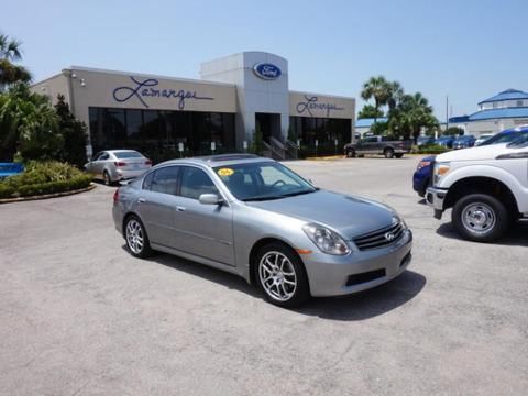 2006 INFINITI G35 4 DOOR SEDAN