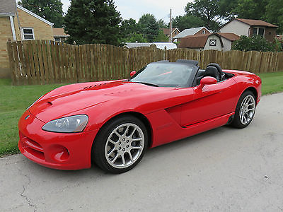 Dodge : Viper SRT10 Stunning 2 Owner 2003 Dodge Viper SRT10 505 with Only 7600 Miles Near Flawless!
