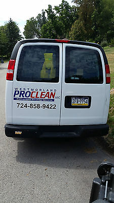 Chevrolet : Express 2500 Chevy Express 2500 with Truckmount Carpet Cleaning Van
