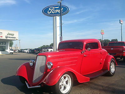 Ford : Other Street Rod 1934 ford 3 window coupe hot rod street rod chopped 3
