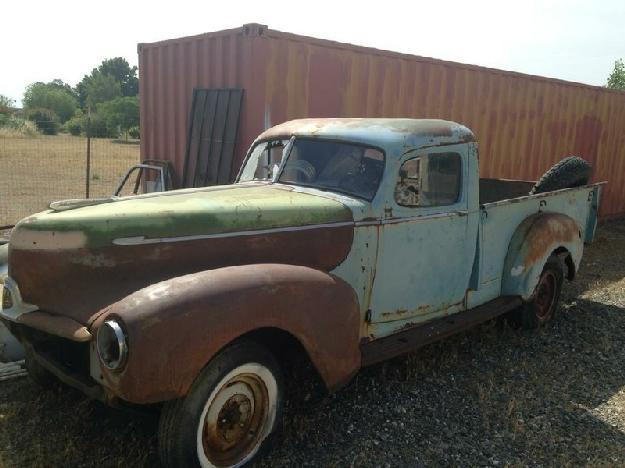 1947 Hudson pickup for: $8000