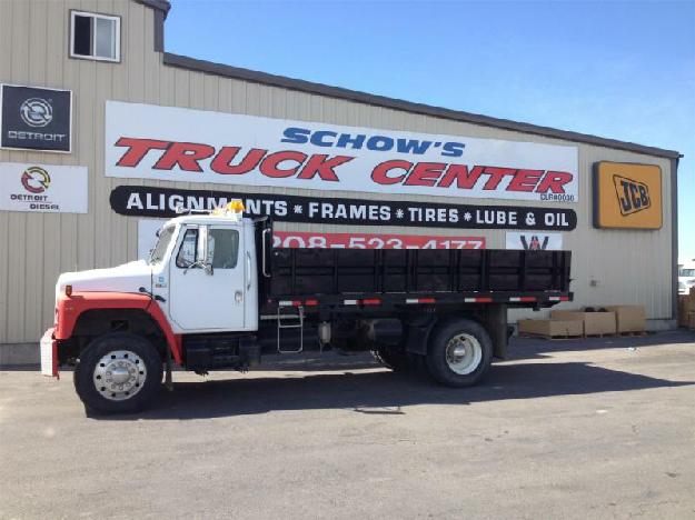 International s1754 flatbed dump truck for sale