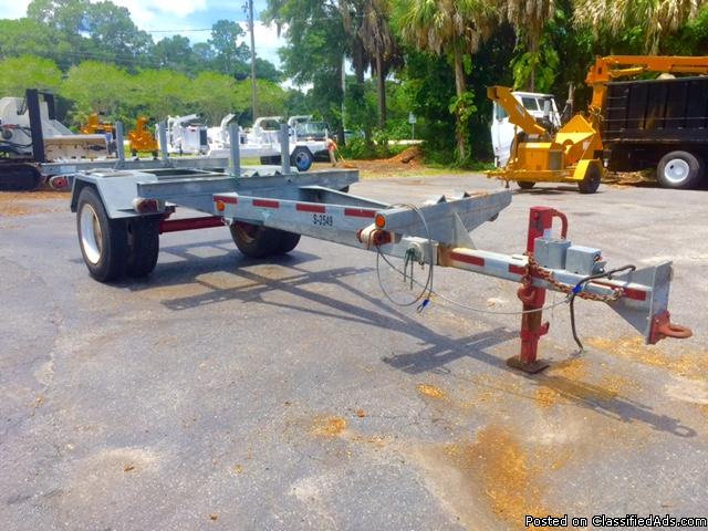 2005 Butler Galvanized pole trailer extendable - 02549