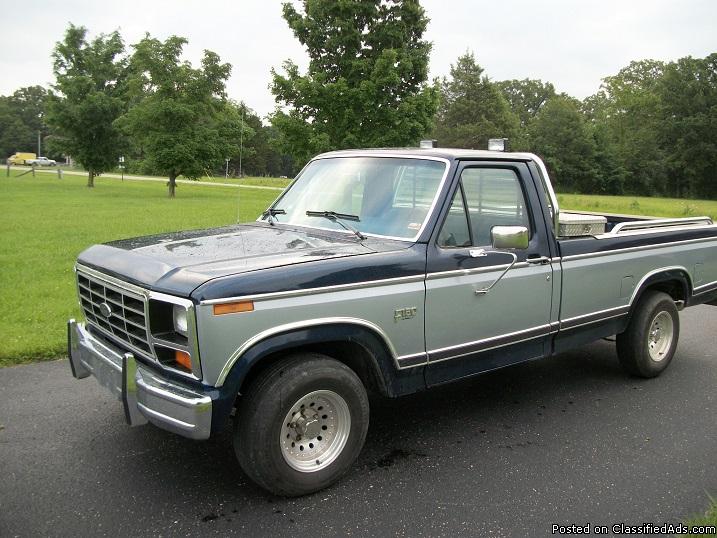 1984 Ford F 150 4x2 w/low miles