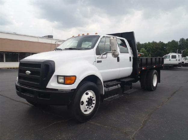 Ford f750 xl flatbed truck for sale
