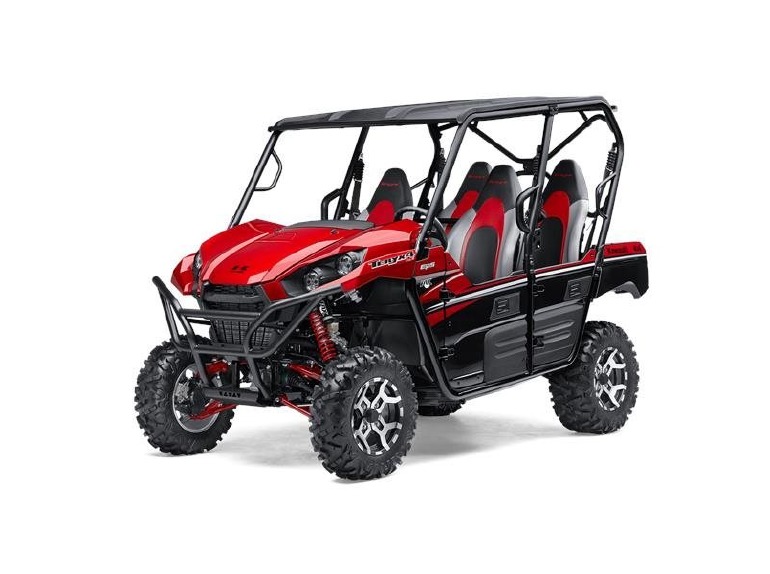 2016 Kawasaki Teryx4 LE Candy Persimmon Red