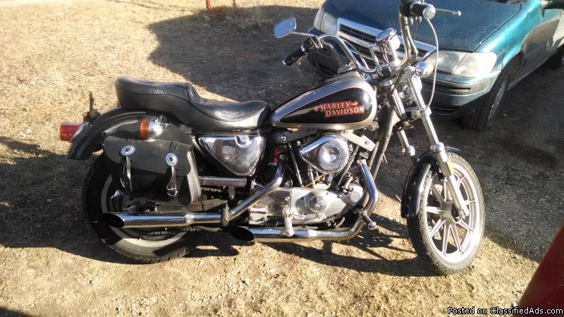 1984 Harley Davidson Sportster ironhead