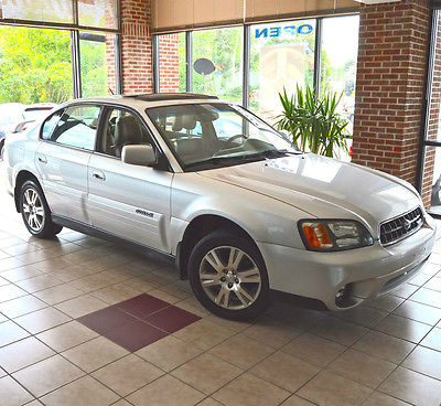 Subaru : Outback H-6 Sedan 6 cylinder outback sedan monotone silver low mileage cold weather package 60 pix