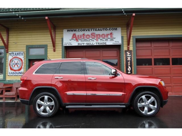 Jeep : Grand Cherokee 4WD 4dr Over 2011 jeep grand cherokee overland loaded pano roof a c and heated seats l k