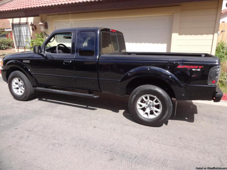 Used 2007 Ford Ranger 4WD Sport 76,000 miles Navigation Phone Bluetooth...