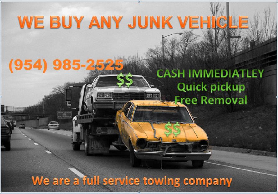 We Will Pay You CASH for Your Junk Car Today !!