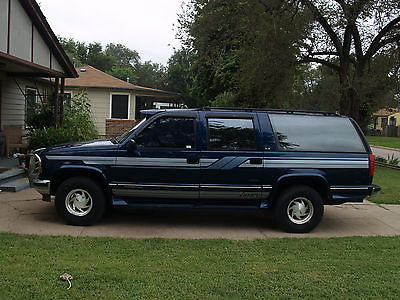 GMC : Suburban 1500 SLE Limited 1994 gmc suburban c 1500 sle limited w reese tow package boat camping trailer rv