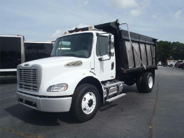 Freightliner business class m2 112 single axle dump truck for sale