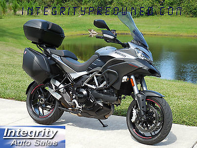 Ducati : Multistrada 2013 ducati multistrada 1200 s grand turismo only 640 miles flawless