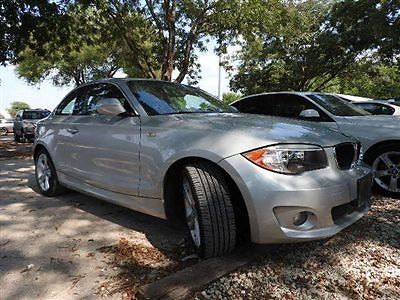 BMW : 1-Series 128i 128 i 1 series low miles 2 dr coupe manual gasoline 3.0 l straight 6 cyl silver
