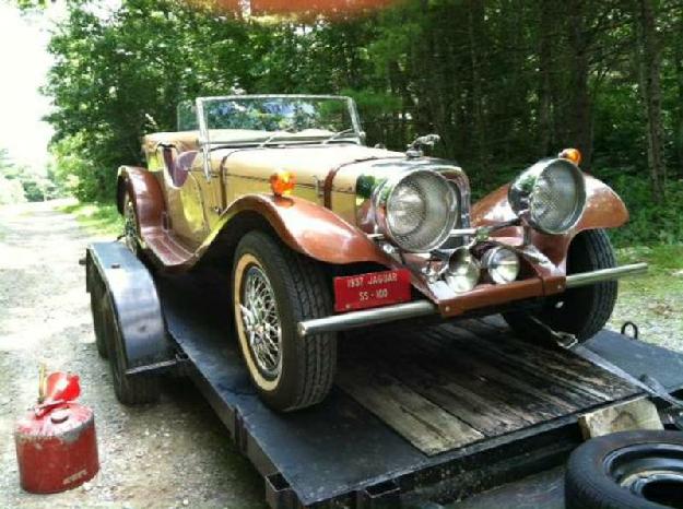 1937 Jaguar SS100 for: $10000