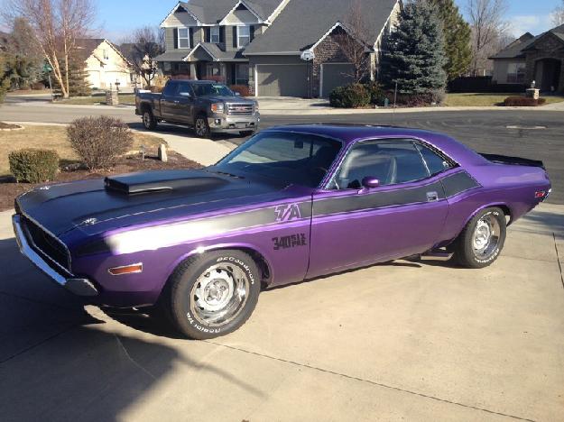 1970 Dodge Challenger Ta for: $85000