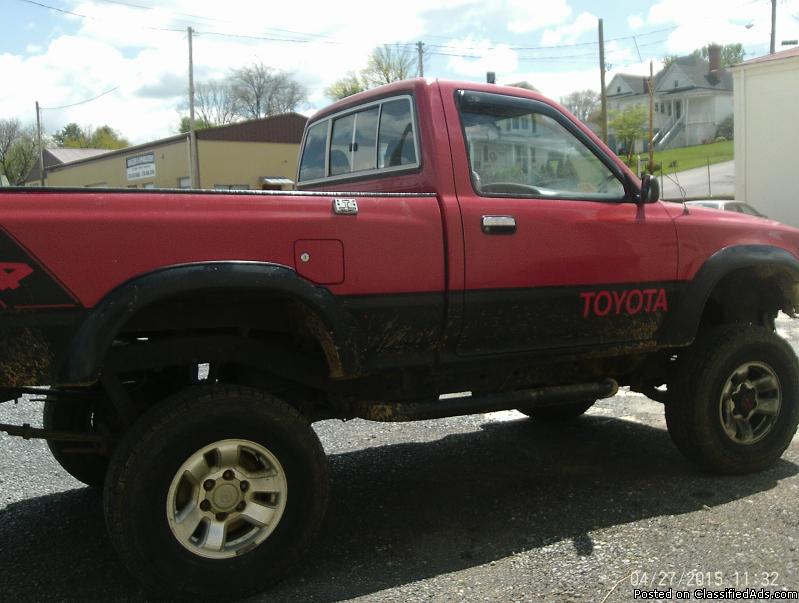 1991 toyota pickup 4x4
