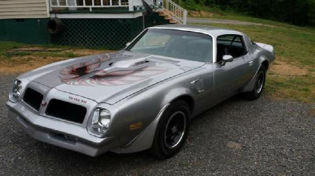 1976 Pontiac Firebird Trans Am for: $16500