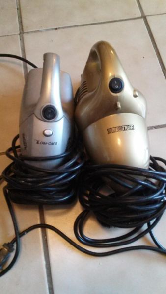 2 little vacuums for sale