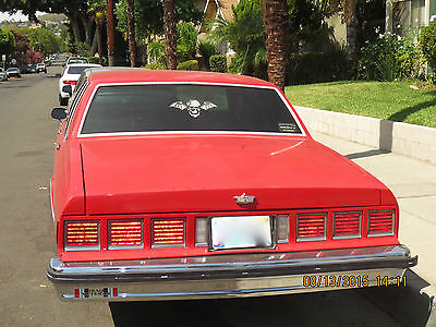 Chevrolet : Caprice Classic 83 chevy caprice classic sedan