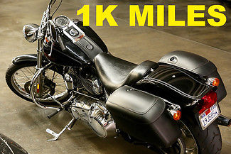 Harley-Davidson : Softail FXSTC - ONLY 11XX  Miles - SADDLEBAGS - SOLO SEAT + ORIGINAL SEAT + ALARM