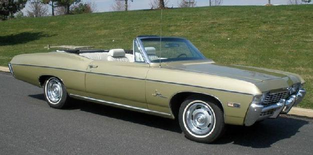 1968 Chevrolet Impala Ss for: $34500
