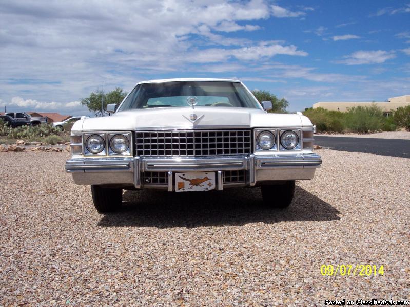 for sale 1974 Cadillac Coupe in Vail AZ. Price REDUCED!!!!!!!!!!!!!!!!