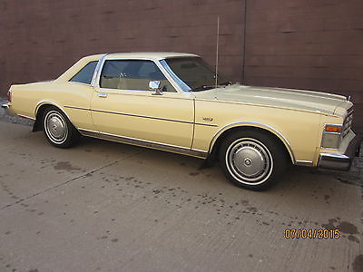 Chrysler : LeBaron 1978 chrysler lebaron 63500 miles original survivor car