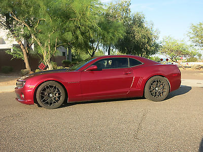 Chevrolet : Camaro RS Modified Pro Street 2SS RS Fully Loaded 2011 Red Jewel Tint Coat LS3 Auto Coupe
