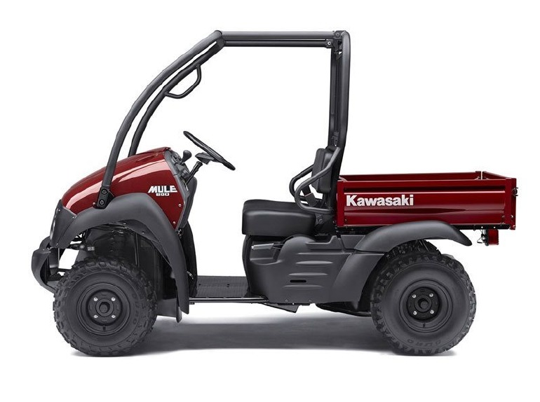 2016 Kawasaki Mule 600 Dark Royal Red