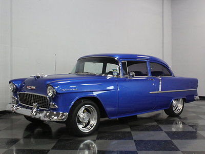 Chevrolet : Bel Air/150/210 NICELY DONE 55 CHEVY, 350CI, 700R4 TRANS, LOTS OF EXTRAS, SWEET CUSTOM INTERIOR
