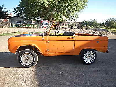 Ford : Bronco UNCUT 1966 ford bronco 4 x 4 uncut orig west texas barn find project car solid pickup