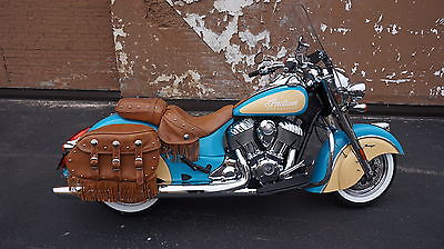 Indian : Chief Vintage 2015 indian chief vintage custom paint two tone blue and wheat