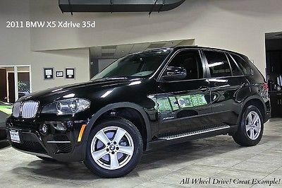 BMW : X5 4dr SUV 2011 bmw x 5 xdrive 35 d suv 58 k msrp navigation heated seats pano roof loaded
