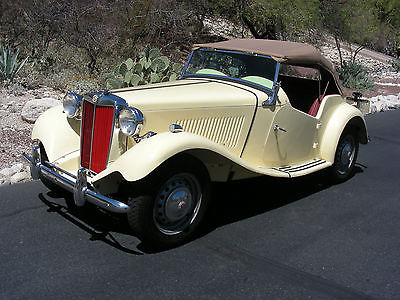 MG : T-Series 1952 mg td restored