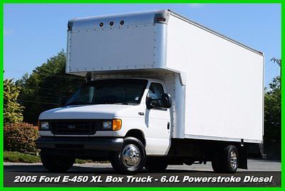 Ford : E-Series Van Base Cutaway Van 2-Door 05 ford e 450 cutaway box van truck attic 6.0 l power stroke diesel dually used