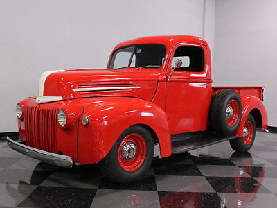 Ford : Other Pickups F1 F-100 HARD TO FIND 1945 FORD PICKUP, 351W MOTOR, FULL RESTORATION, ALL STEEL, MUST SEE