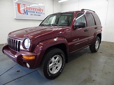 Jeep : Liberty Limited CLEAN LEATHER 4WD 4DR LOADED TOW SPACIOUS POWER CD AUTO 4X4 JEEP