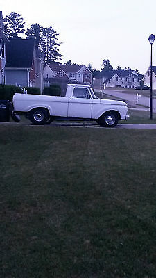 Ford : Other Pickups White 1961 ford unibody truck white in color