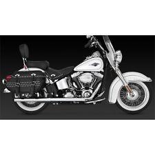 Vance and Hines duel chrome exhaust for softtail