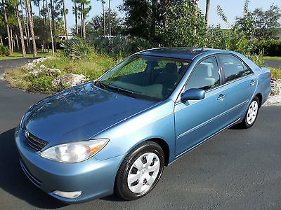 Toyota : Camry XLE FLORIDA CERTIFIED ~DUAL POWER SEATS! LOADED 4 CYL~NO TIMING BELT NEEDED~HAS A CHAIN~CATALINA BLUE~04 05 06 Accord