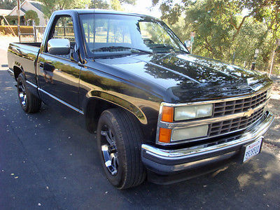 Chevrolet : C/K Pickup 1500 Silverado 1990 chevy c 1500 silverado like new new wheels tires smog rust free l k